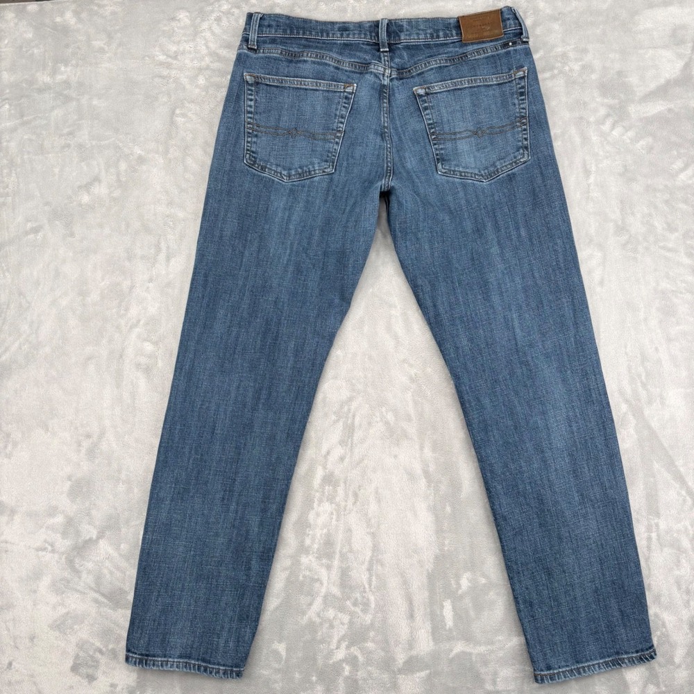 Lucky Brand Jeans Mens 36x32 (Fits 34x30) Blue 221 Straight Classic Medium Wash - Picture 5 of 15